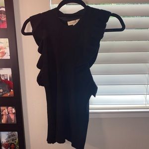 Black business casual tank
